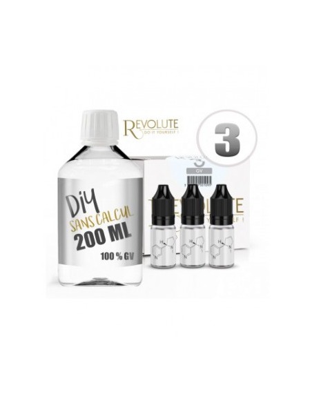 Pack base Revolute 200ml 100% VG