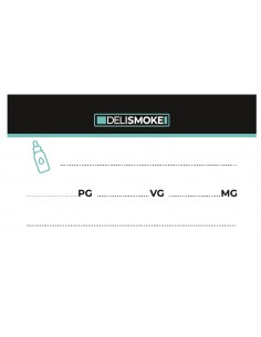 Lot de 10 étiquettes DIY Delismoke